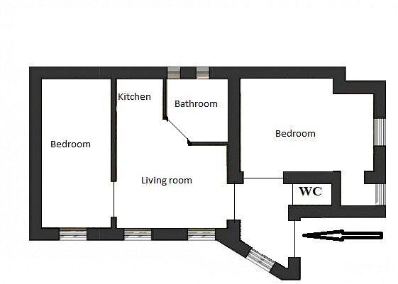 Byt 3+kk · 71 m² · Praha - Nové Město, okres Praha 1, Hlavní město Praha - 3