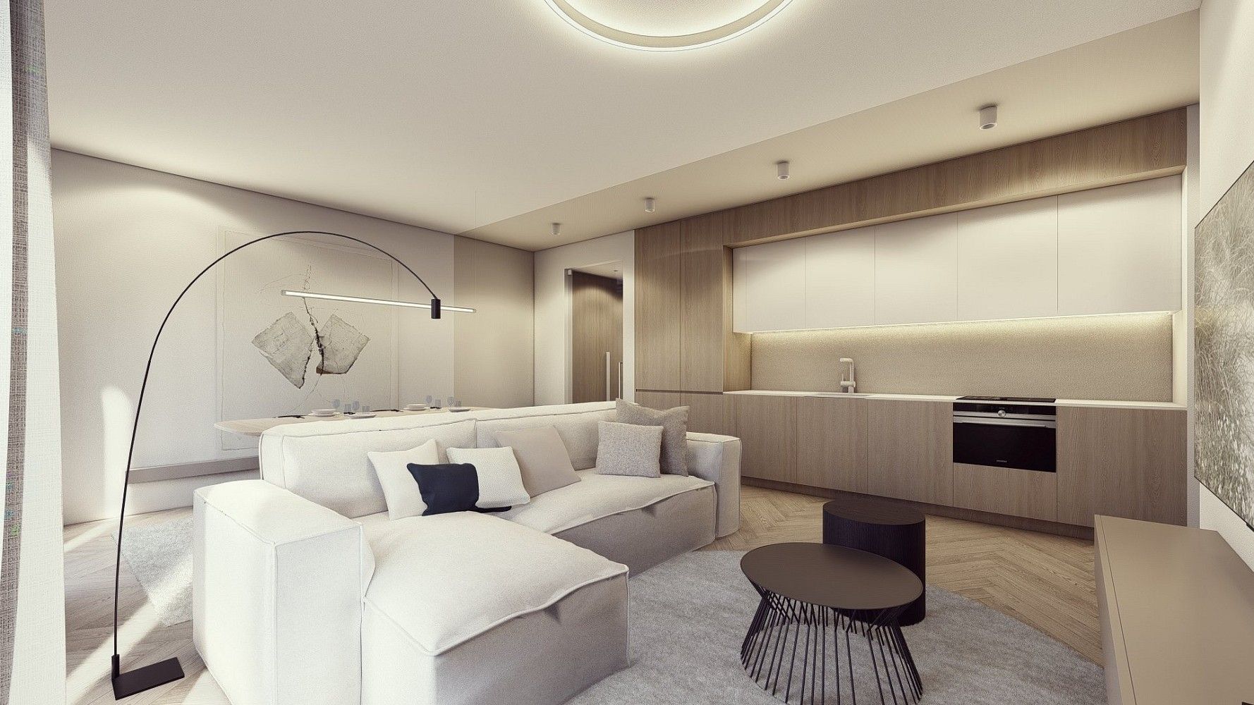 3+kk, Kollárova, Praha 8 - Karlín, 73 m² - 1