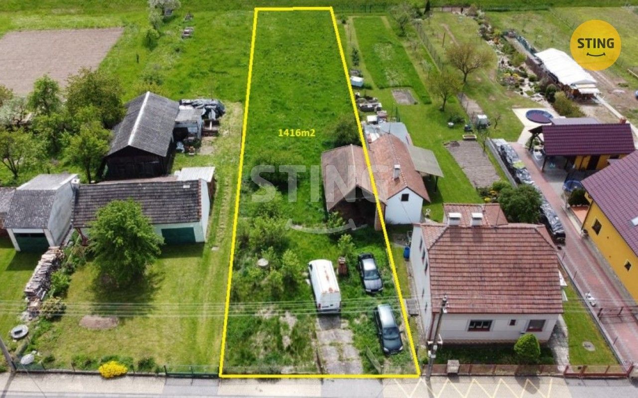 Prodej pozemek pro bydlení - Mitrovice, Moravičany, 1 416 m²