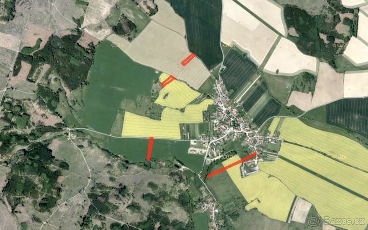 Zemědělské pozemky, Okříšky, 675 21, 13 932 m²
