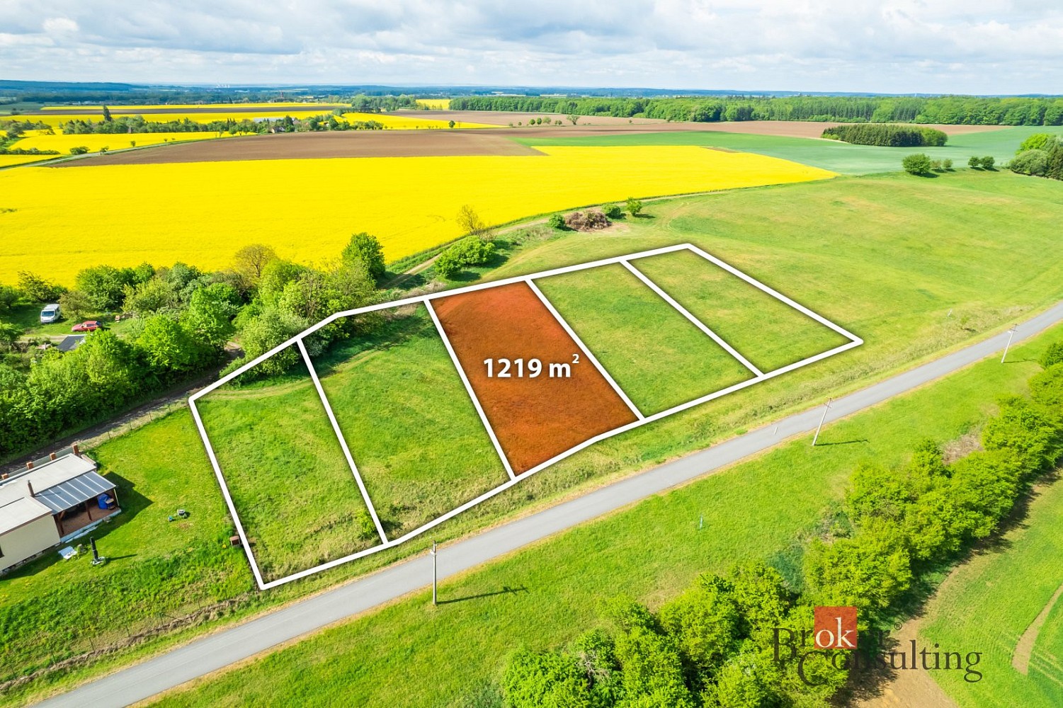 Pozemky pro bydlení, Boharyně, okres Hradec Králové - 1