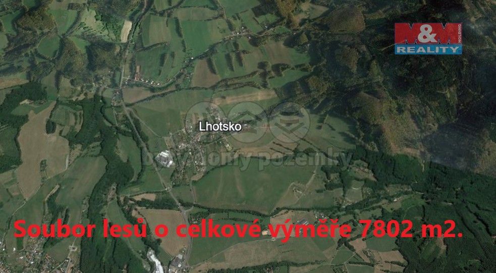 Lesy, Vizovice, 763 12, 7 802 m²