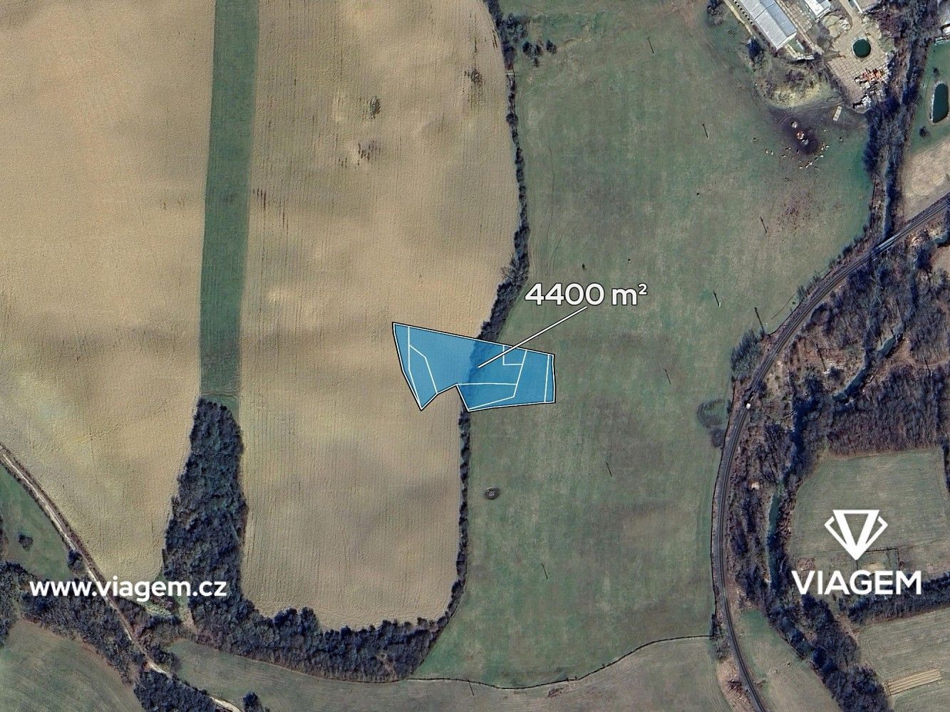 Prodej zemědělský pozemek - Biskupice, okres Zlín, Zlínský kraj - 2