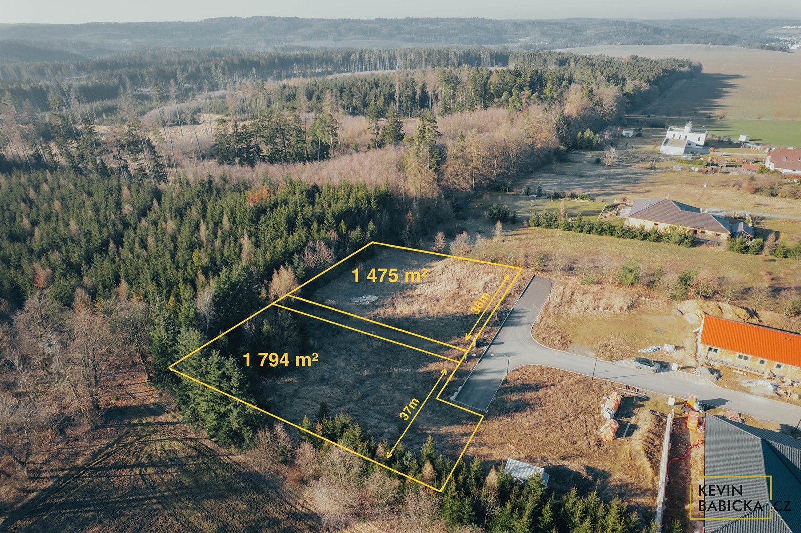 Prodej pozemek pro bydlení - Kotvrdovice, 1 794 m² - 5