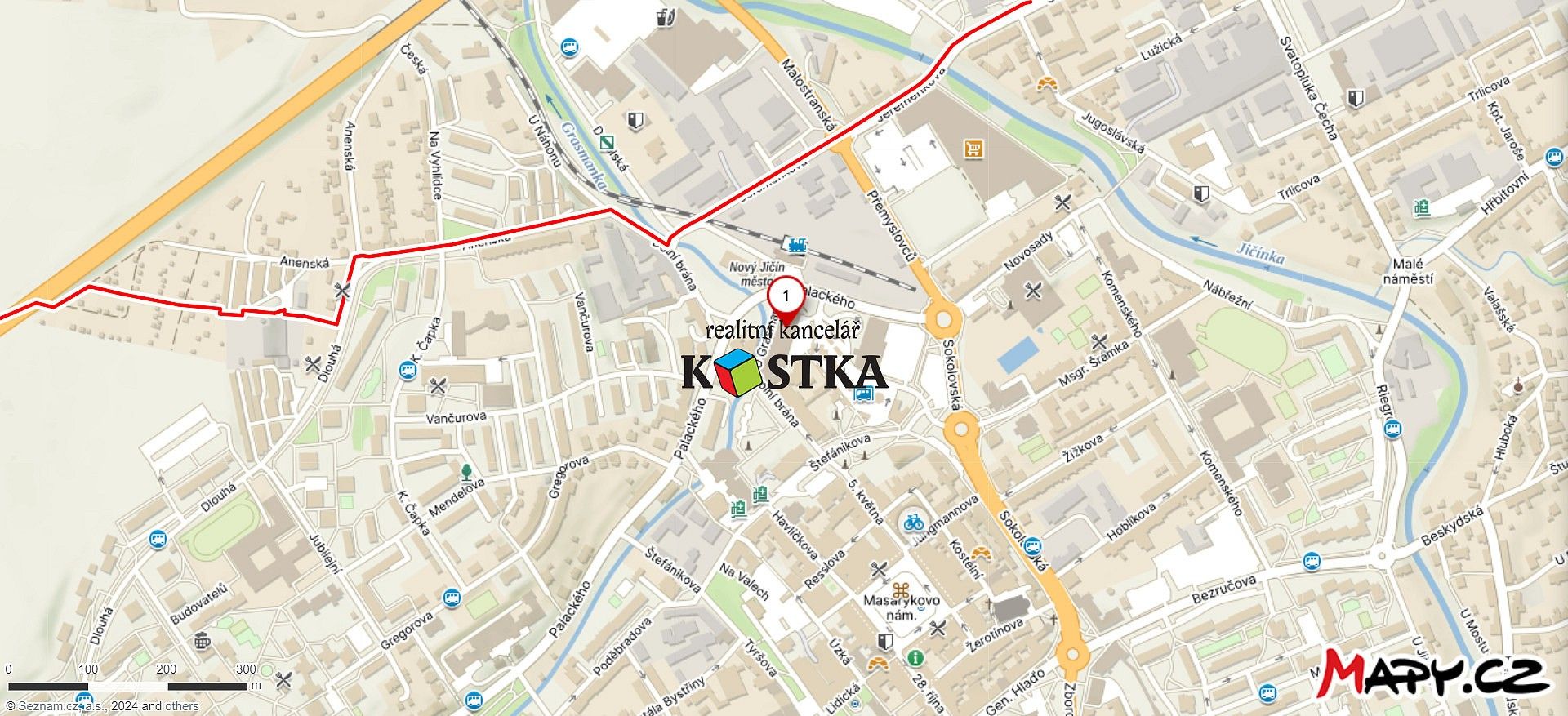 Obchodní prostory, Nový Jičín, Moravskoslezský kraj, 2 500 m² - 2