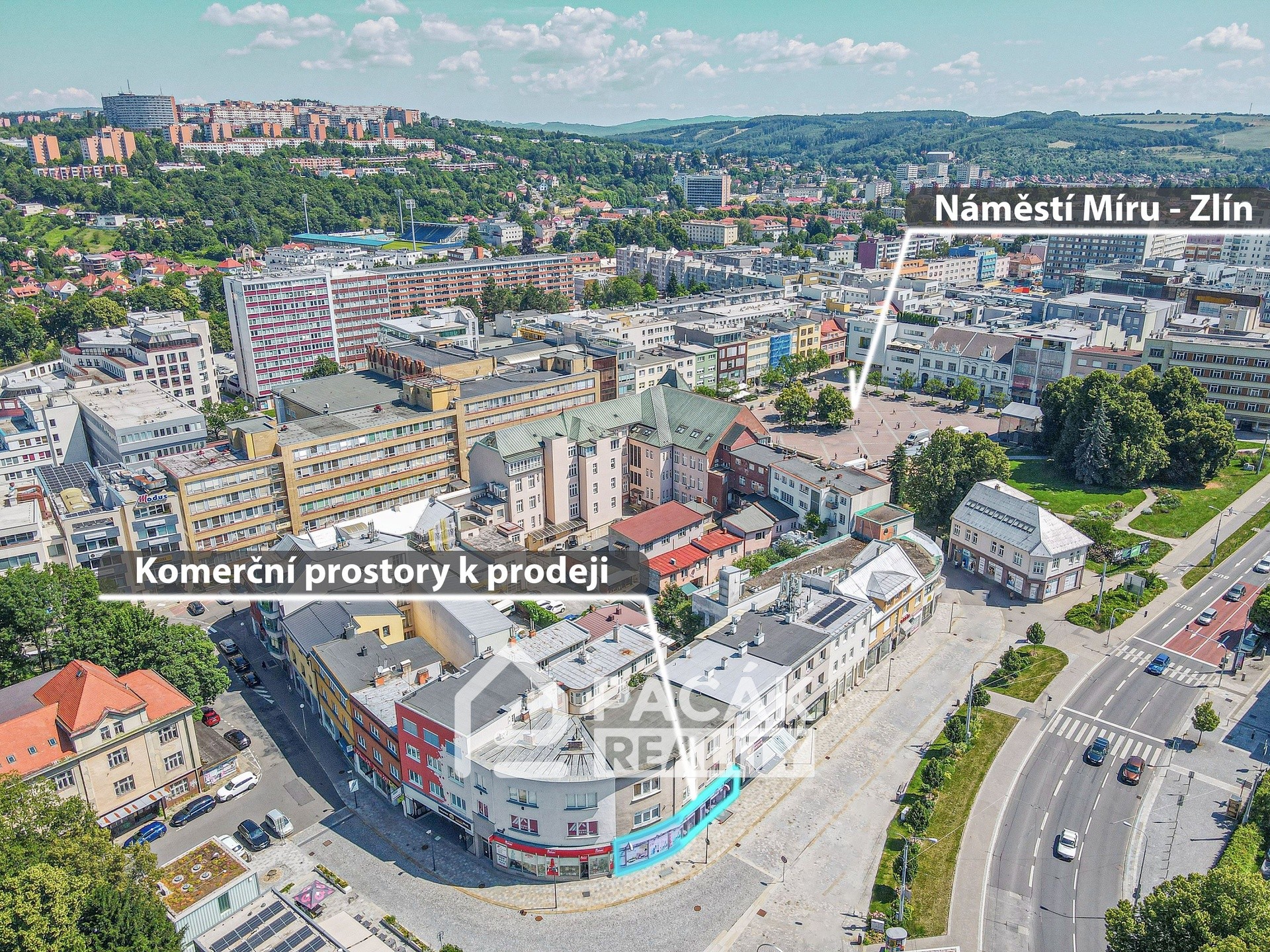 Obchodní prostory · 247 m² · třída Tomáše Bati, Zlín - 4