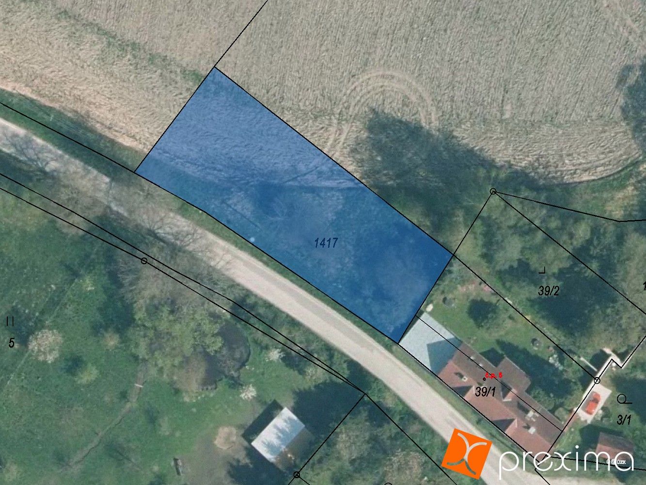 Pozemky pro bydlení, Nové Hrady, okres České Budějovice, Jihočeský kraj - 1