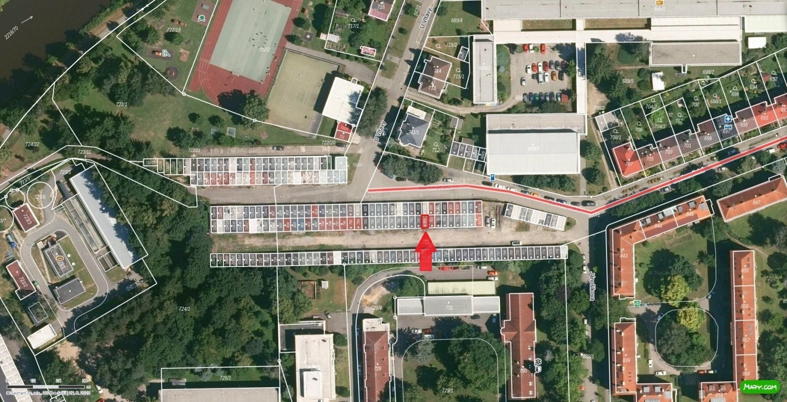 Garáž · 18 m² · Bachmačská 357, České Budějovice 7 - 4