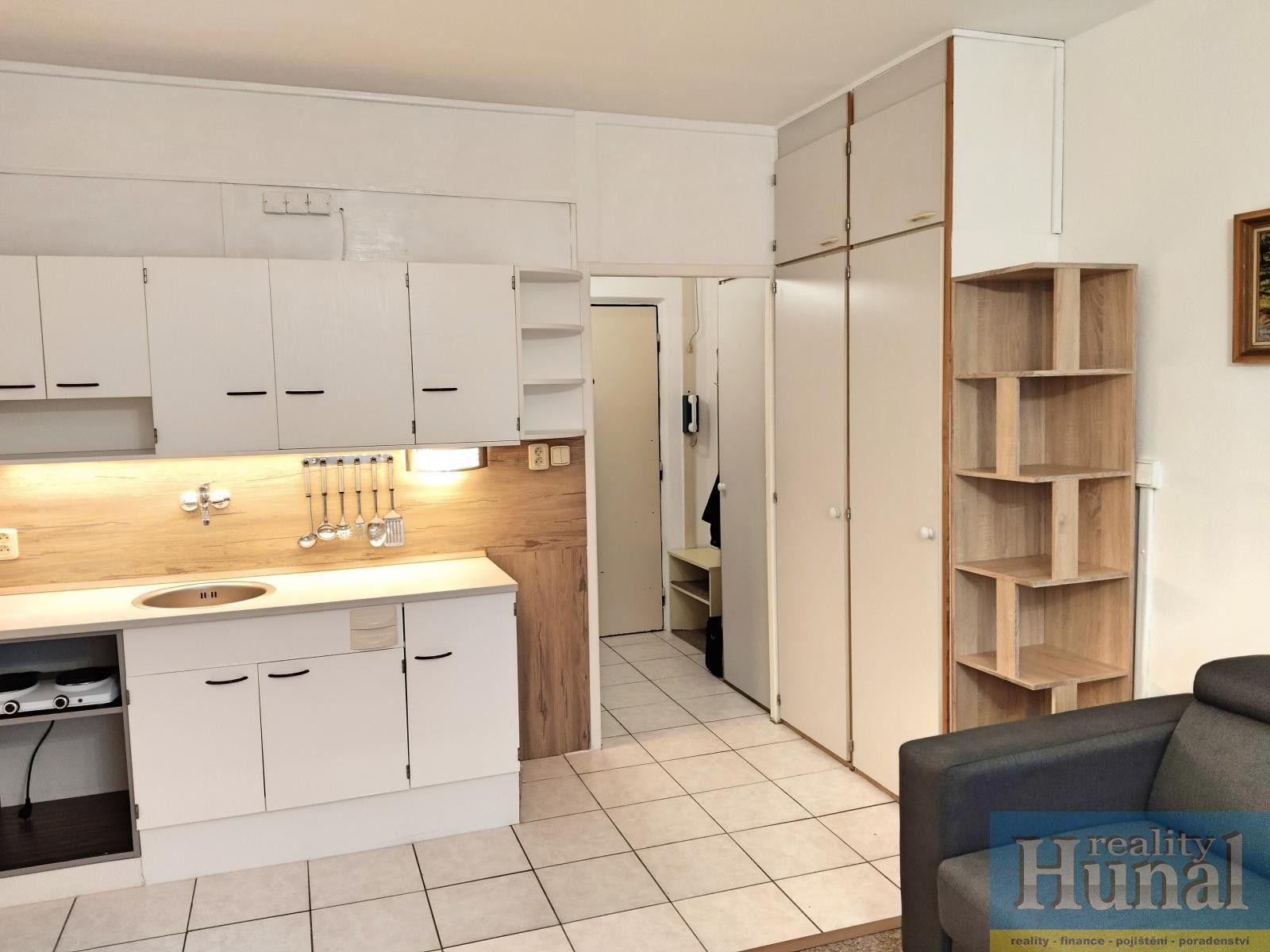 Pronájem byt 1+kk - Za Kult. domem, Kamenice nad Lipou, 23 m²