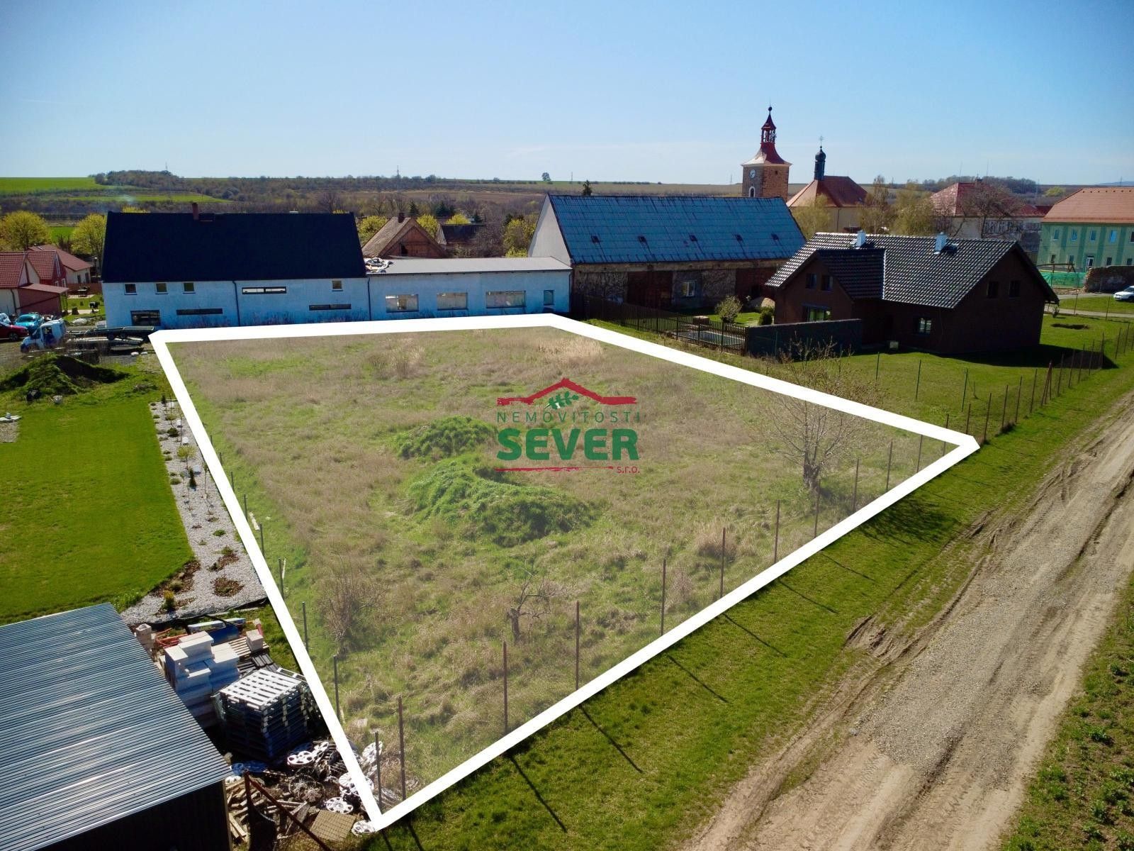 Pozemky pro bydlení, Droužkovice, 1 732 m² - 1