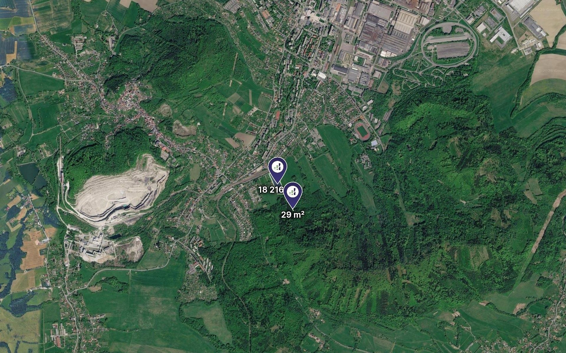 Pozemky pro bydlení, Kopřivnice, 6 082 m² - 2