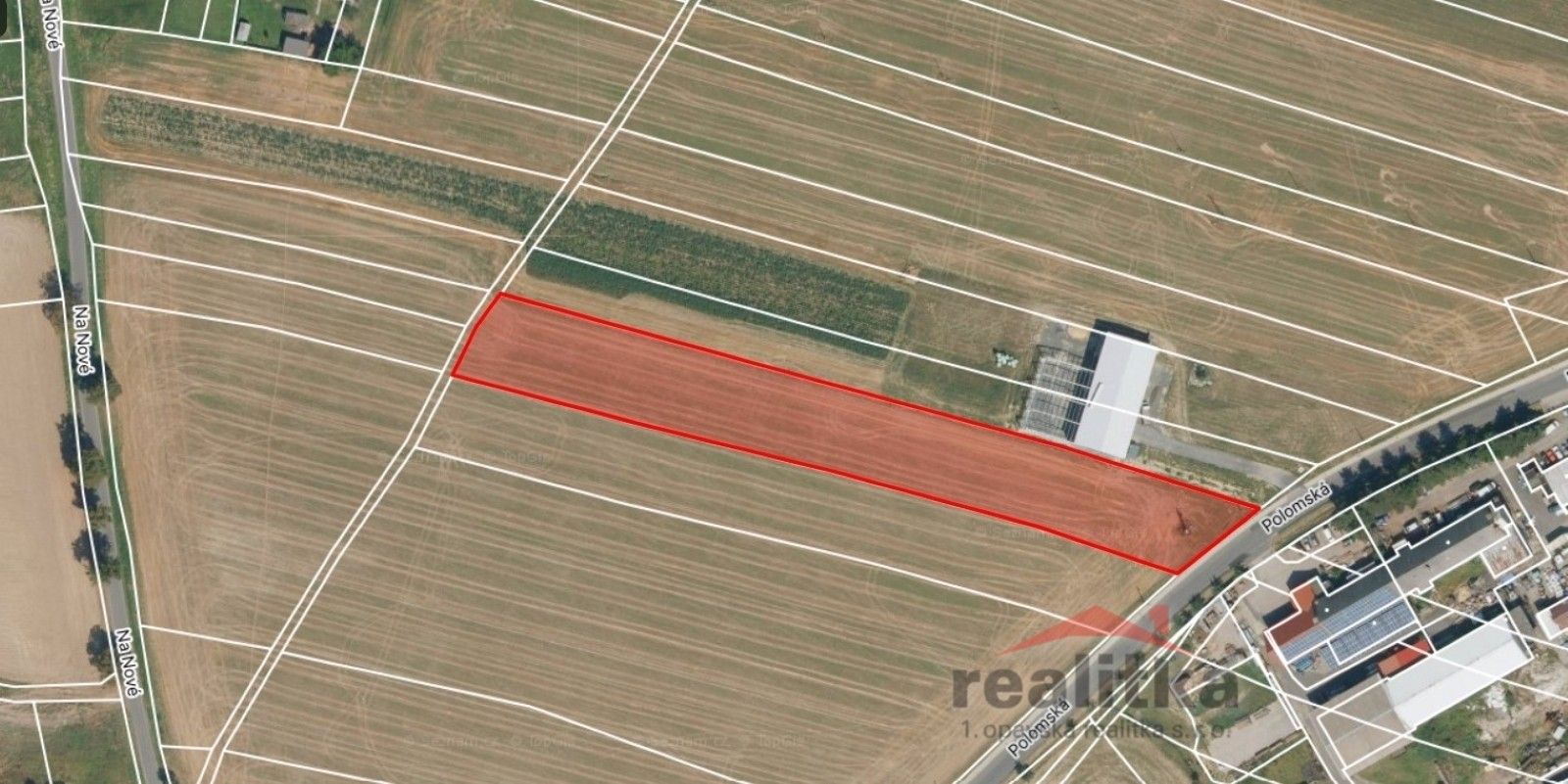 Prodej komerční pozemek - Polomská, Opava, 5 935 m²