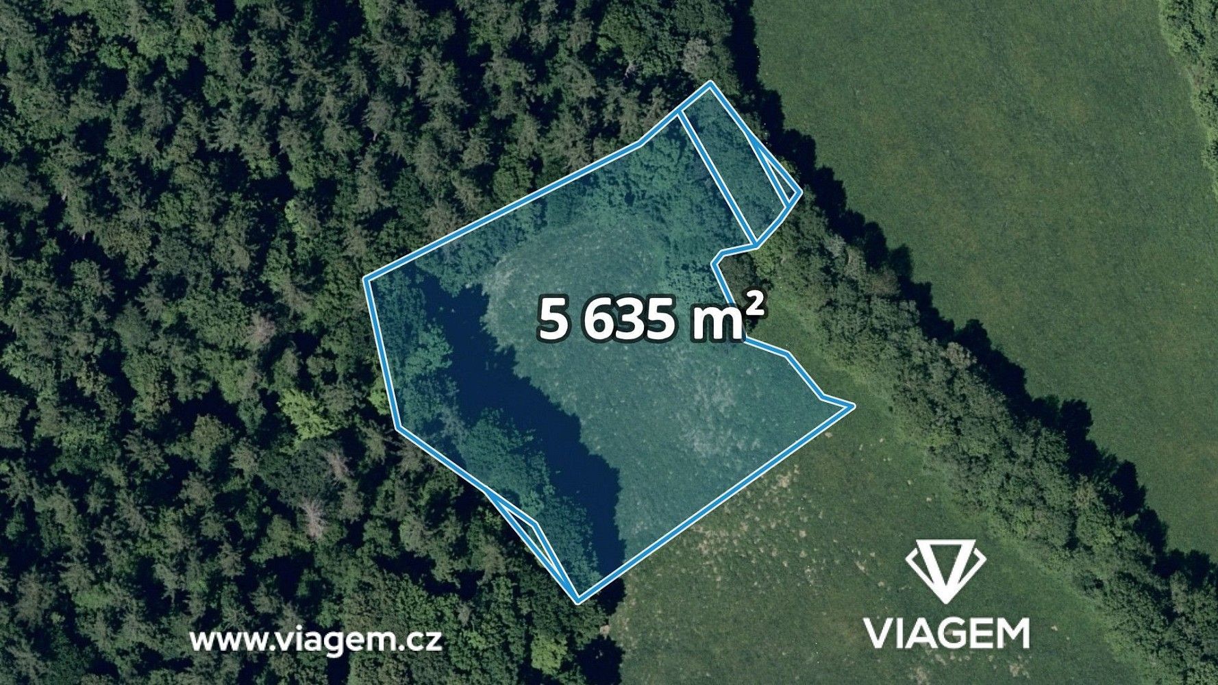 Zemědělský pozemek, 1 408 m²