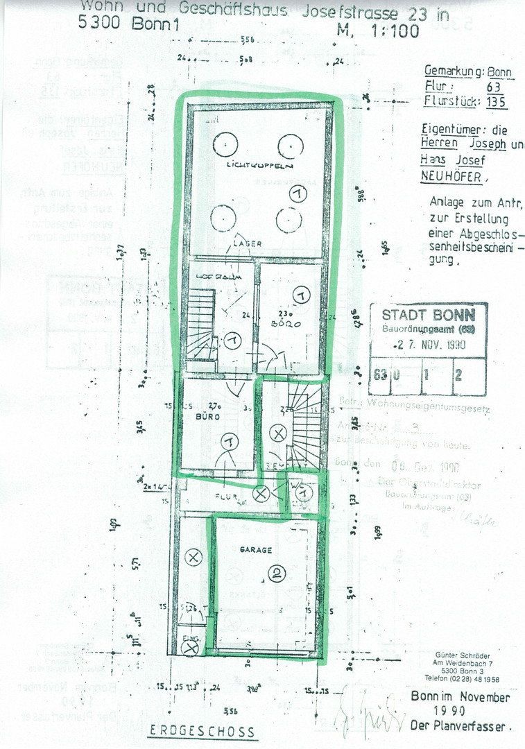 Obchodní prostory, Josefstr. 23 Bonn Bonn-Zentrum Nordrhein-Westfalen 53111, 130 m² - 1
