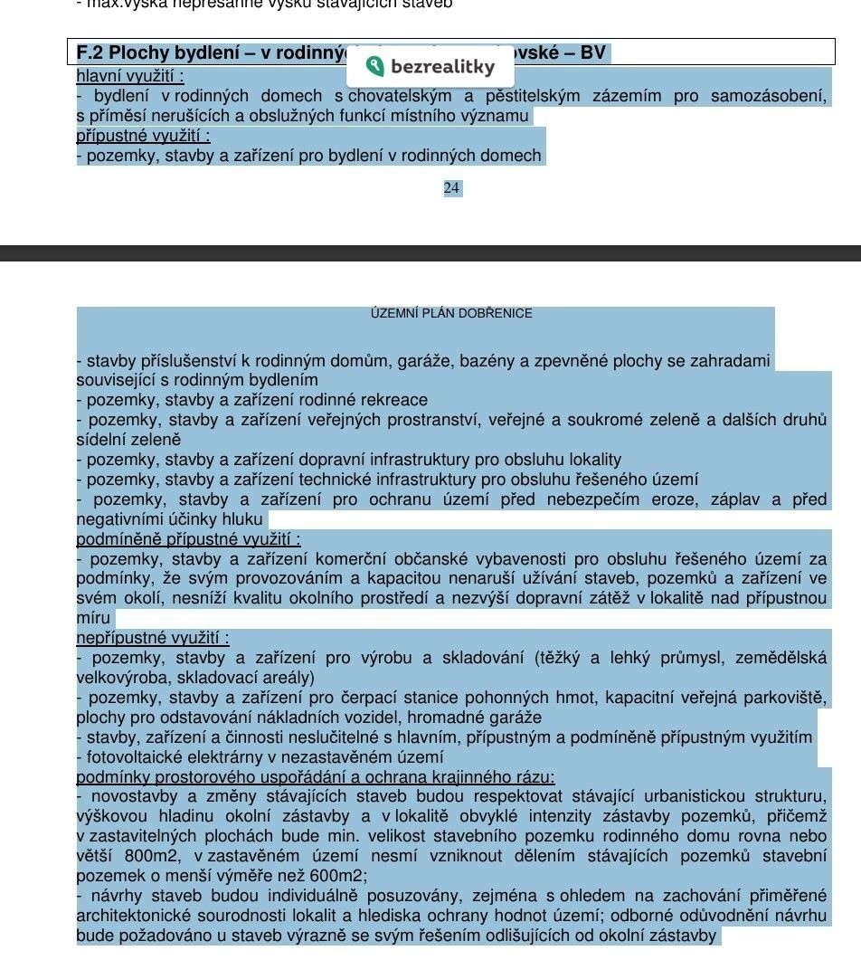Prodej pozemek pro bydlení - Dobřenice - 5