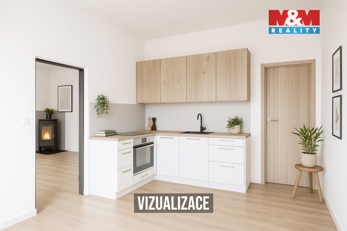 Prodej byt 2+1 - Újezd pod Troskami, 65 m²