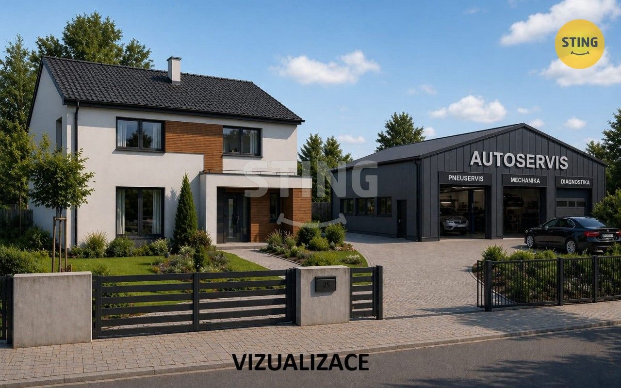 Prodej komerční pozemek - Stavenice, 1 100 m² - 5