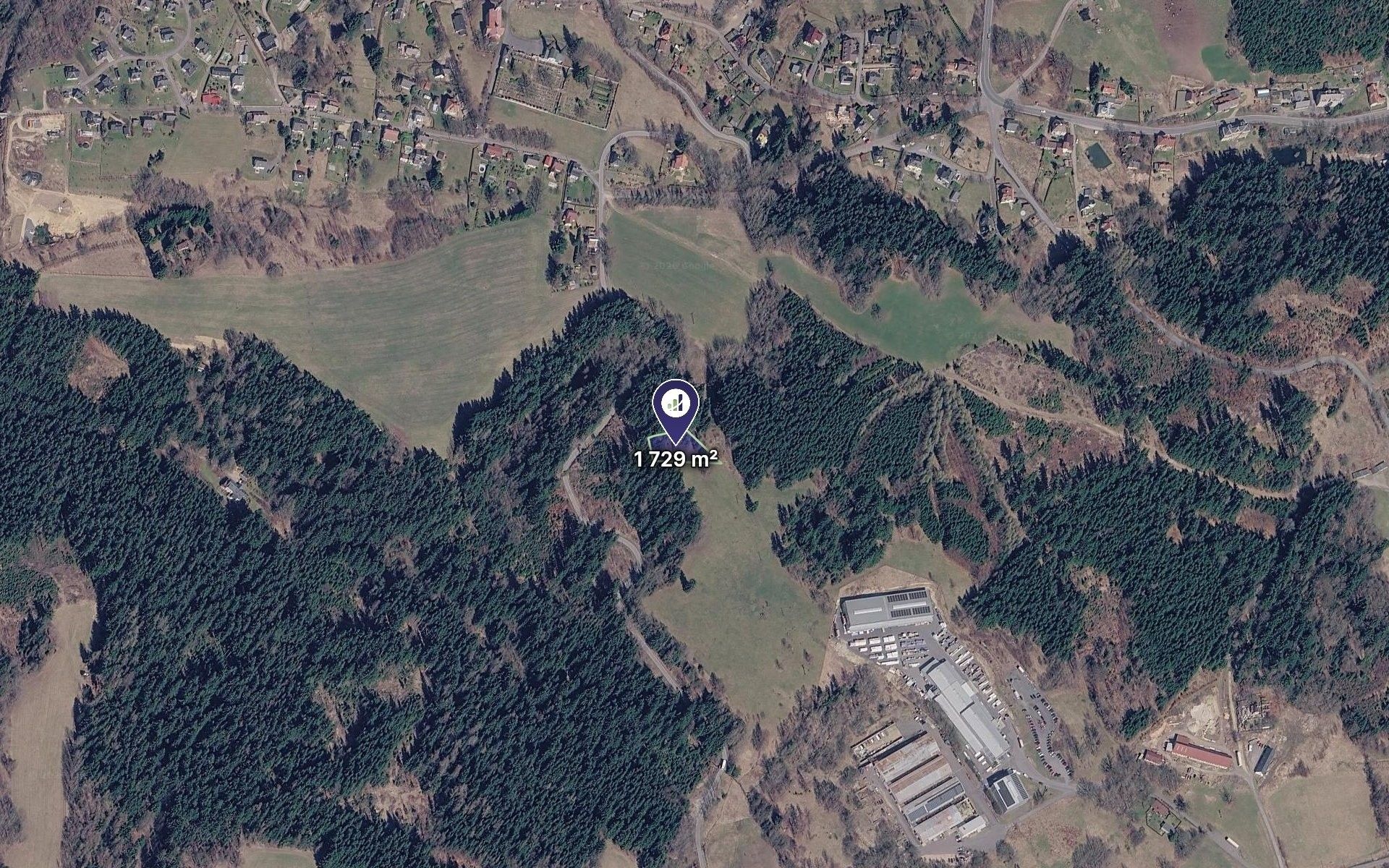 Prodej louka - Smržovka, 20 747 m² - 2