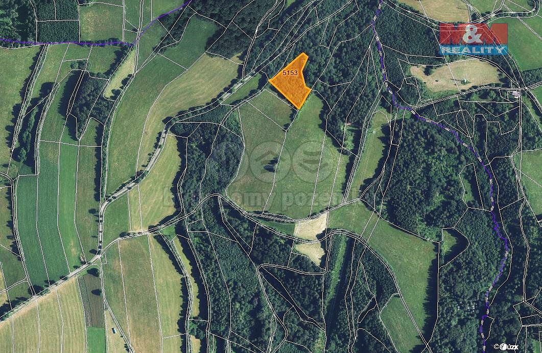 Louka, 7 064 m²