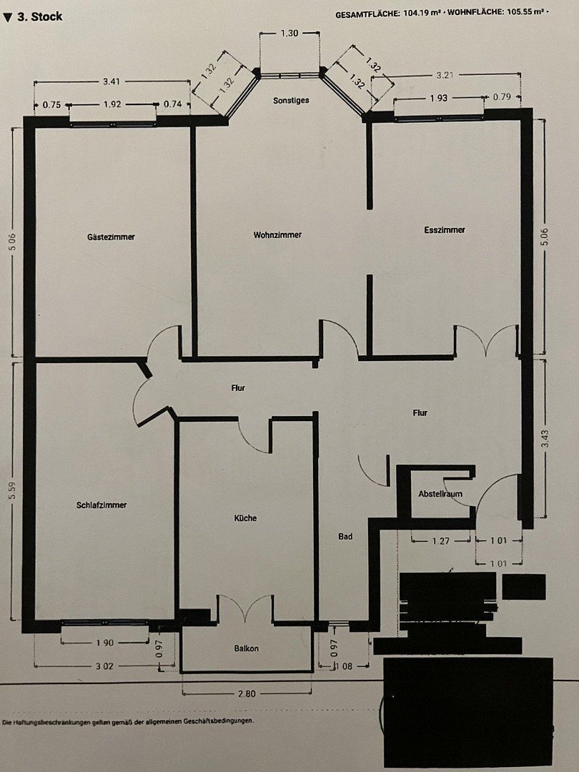 4+1, Köln Innenstadt Nordrhein-Westfalen 50668, 108 m² - 2