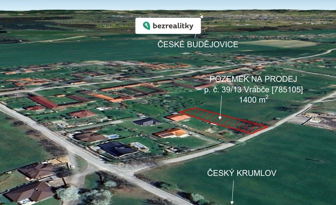 Prodej pozemek pro bydlení - Vrábče