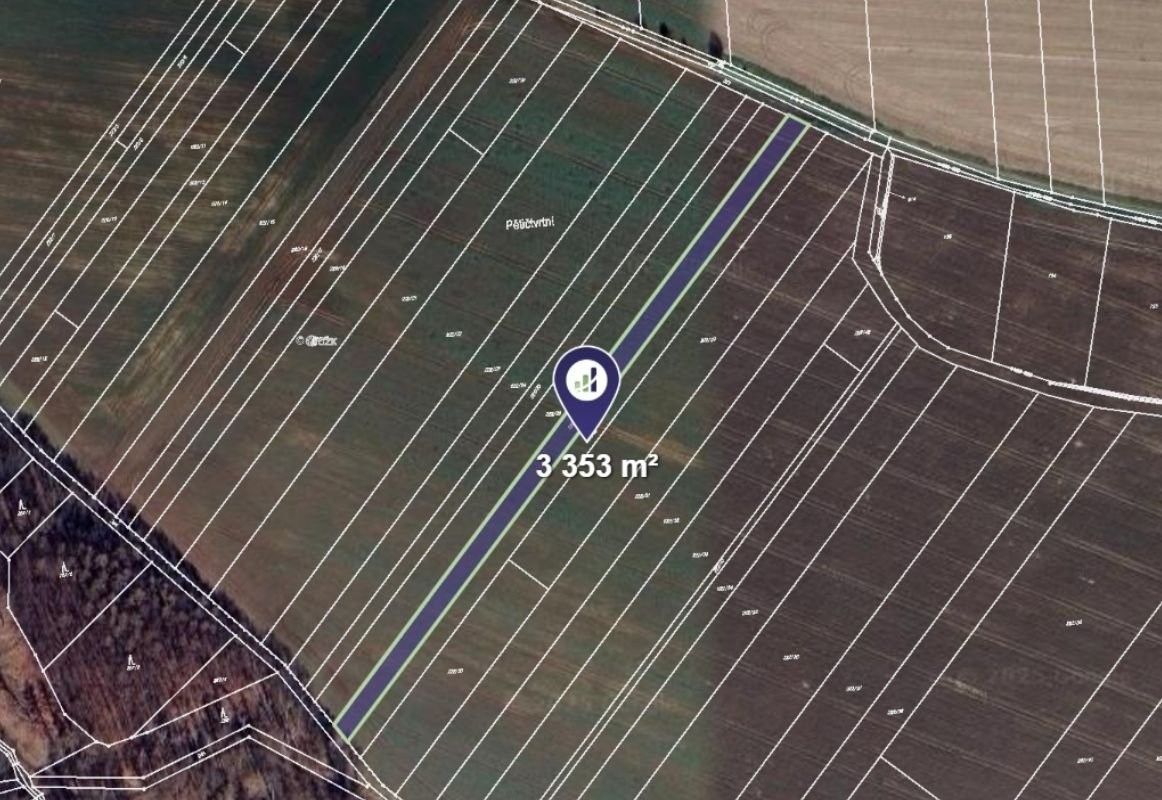 Zemědělské pozemky, Dobrčice, 3 353 m²