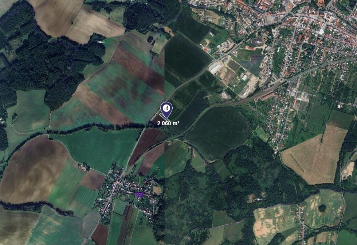 Zemědělské pozemky, Bystřice pod Hostýnem, 2 060 m² - 2