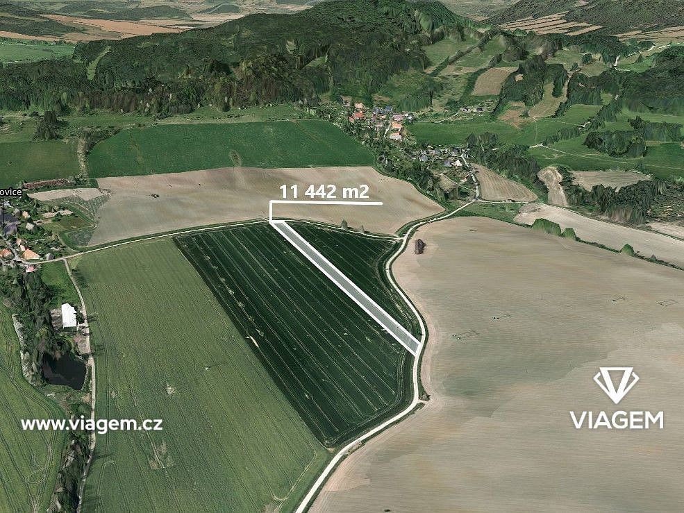 Zemědělské pozemky, Kravaře, okres Česká Lípa - 1
