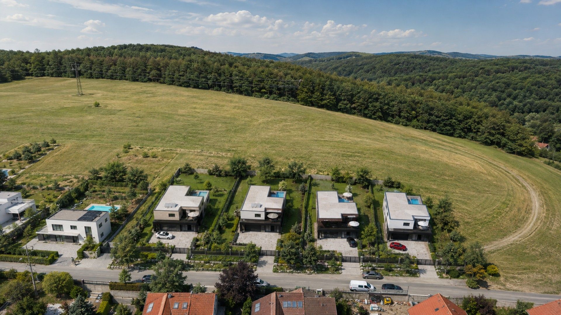 Pozemky pro bydlení, Ostrá horka II, Zlín - 2