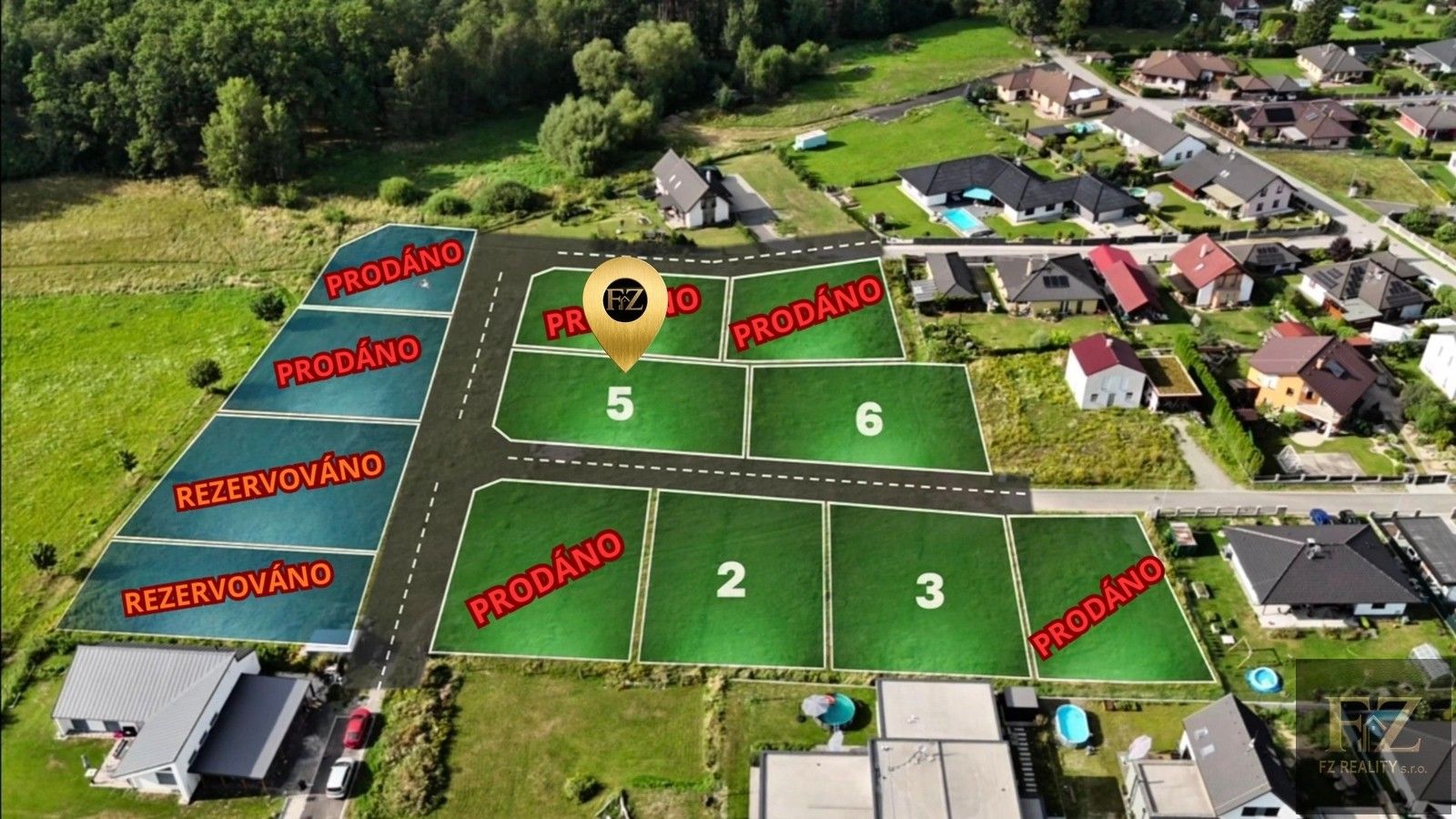 Pozemek pro bydlení · 742 m² · Planá nad Lužnicí - 4