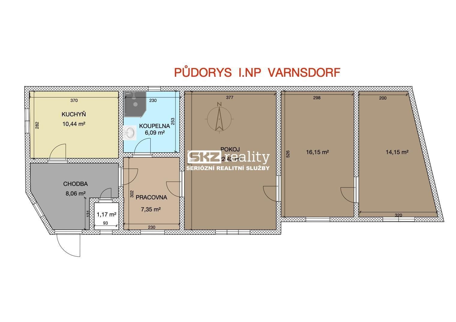 Prodej rodinný dům - Kolínská, Varnsdorf, 158 m²