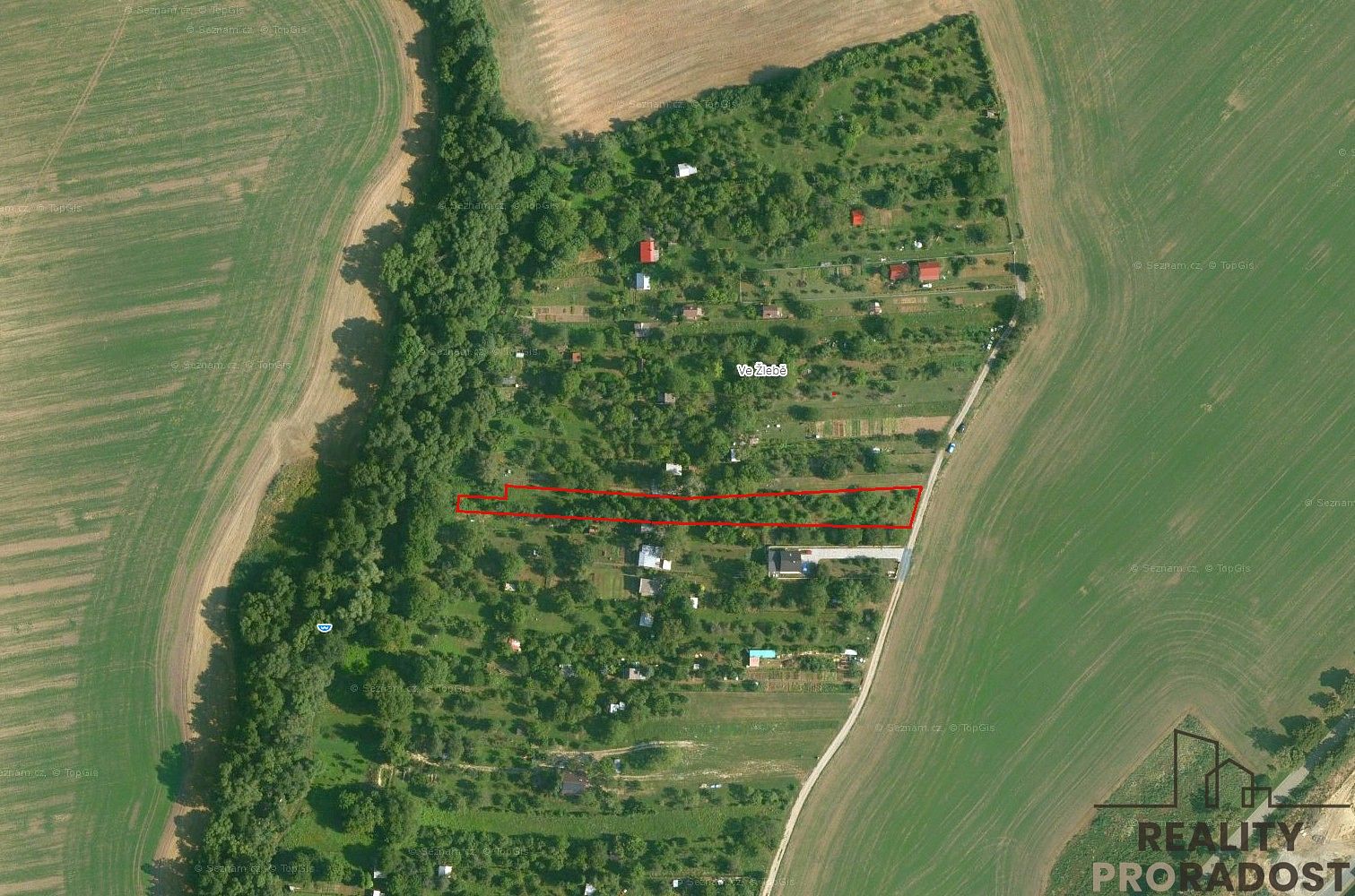 Prodej zahrada - Habrovany, okres Vyškov, Jihomoravský kraj - 5