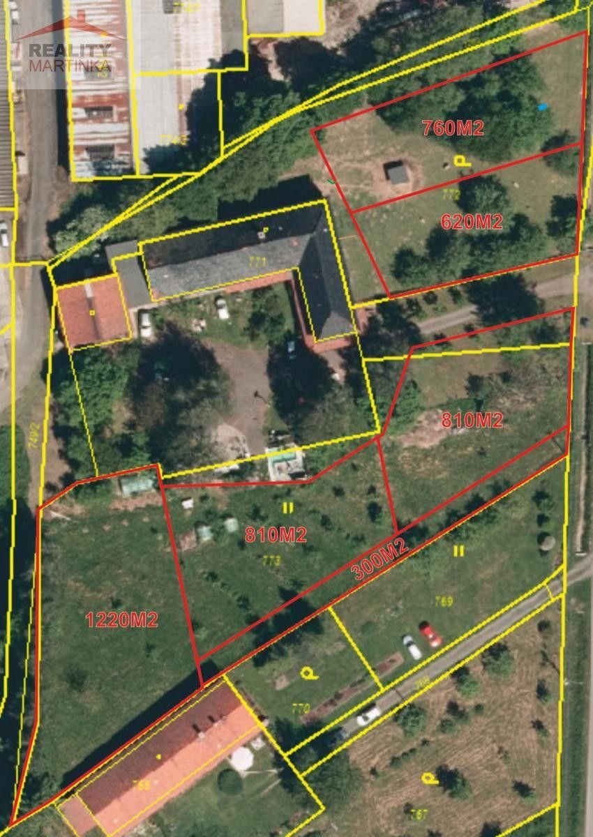 Pozemky pro bydlení, Bartošovice, 760 m²