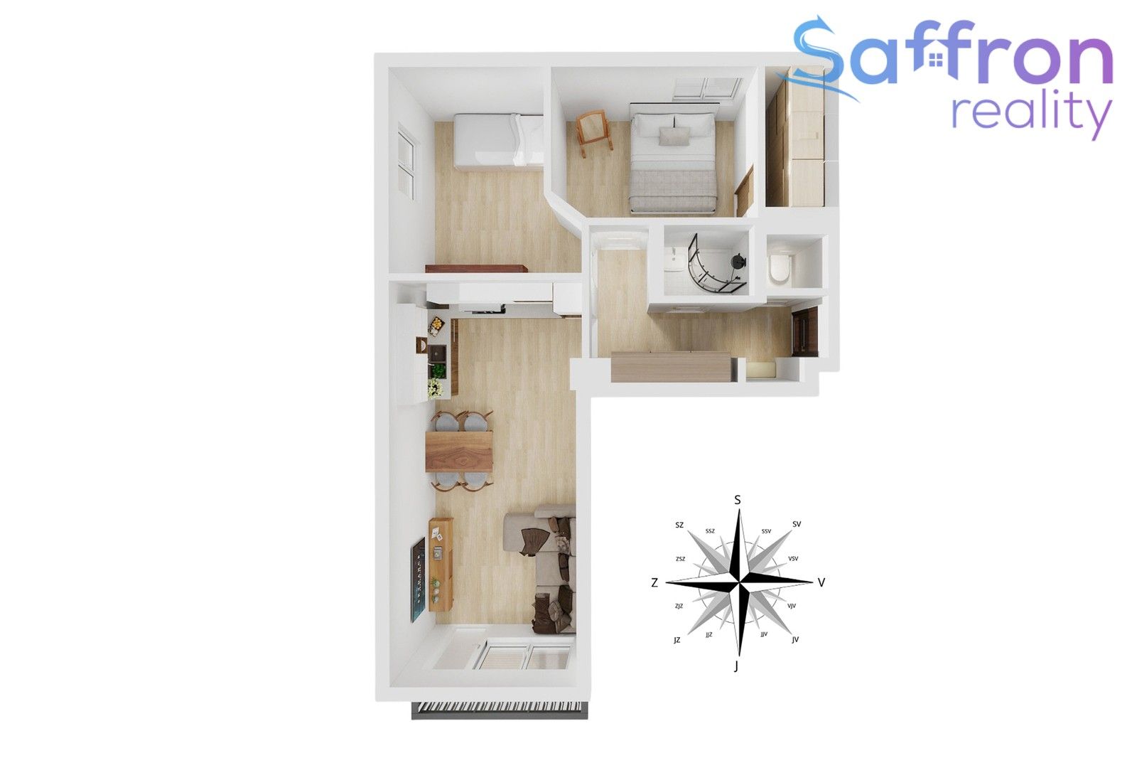 3+kk, Zelenečská, Praha Hloubětín, 50 m² - 2