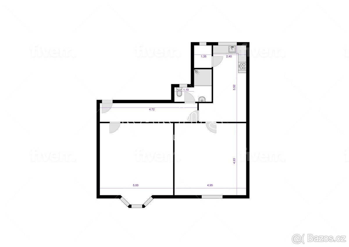 Pronájem byt - Ostrava, 709 00