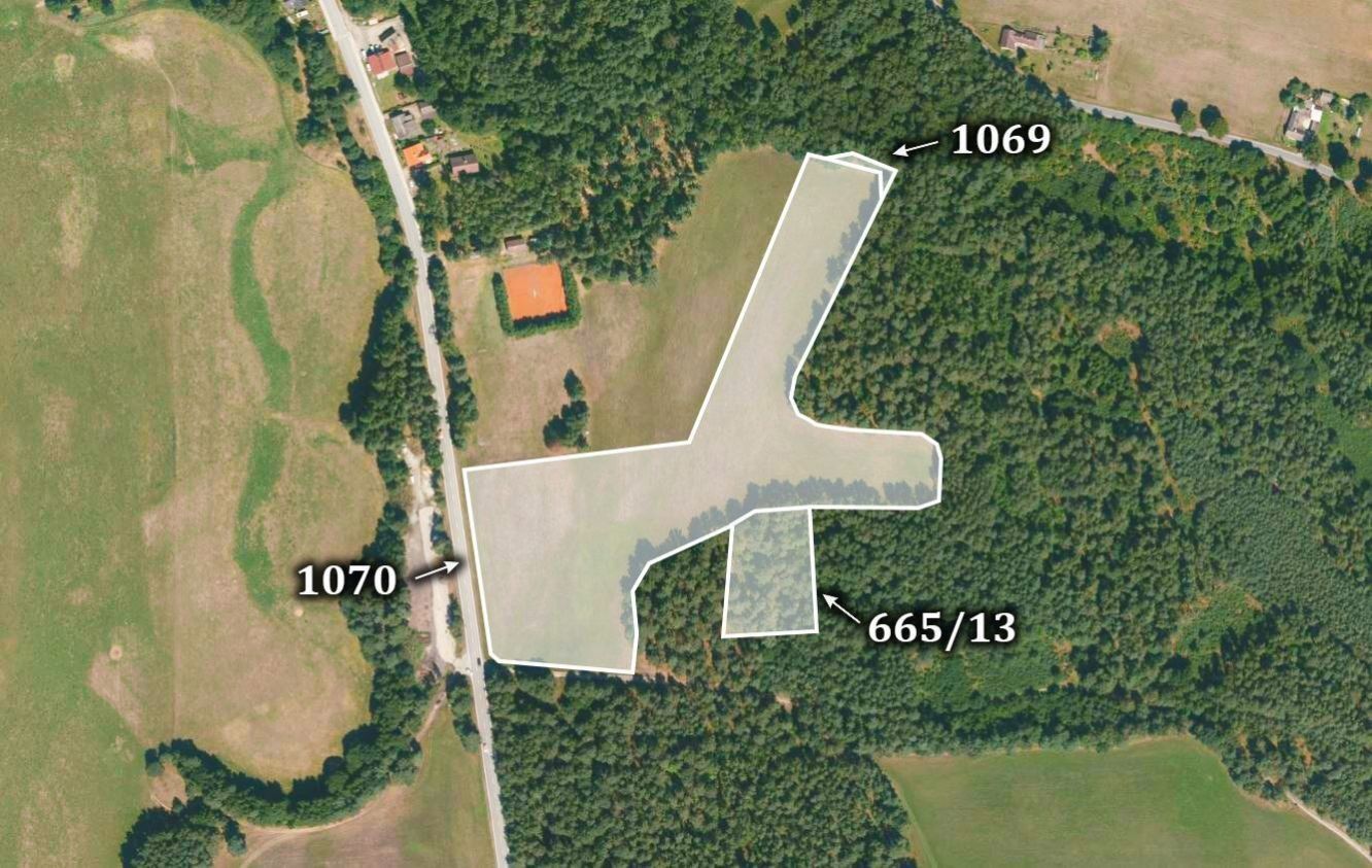 Prodej zemědělský pozemek - Tušť, Suchdol nad Lužnicí, 34 820 m²