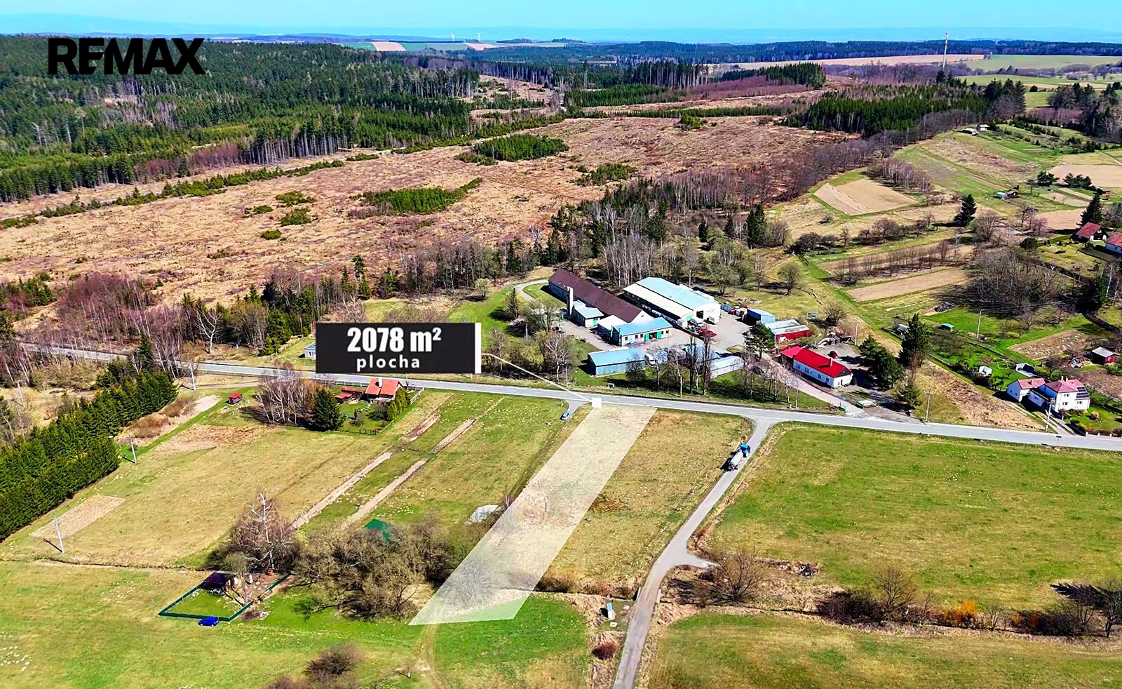 Pozemek pro bydlení, 2 078 m²