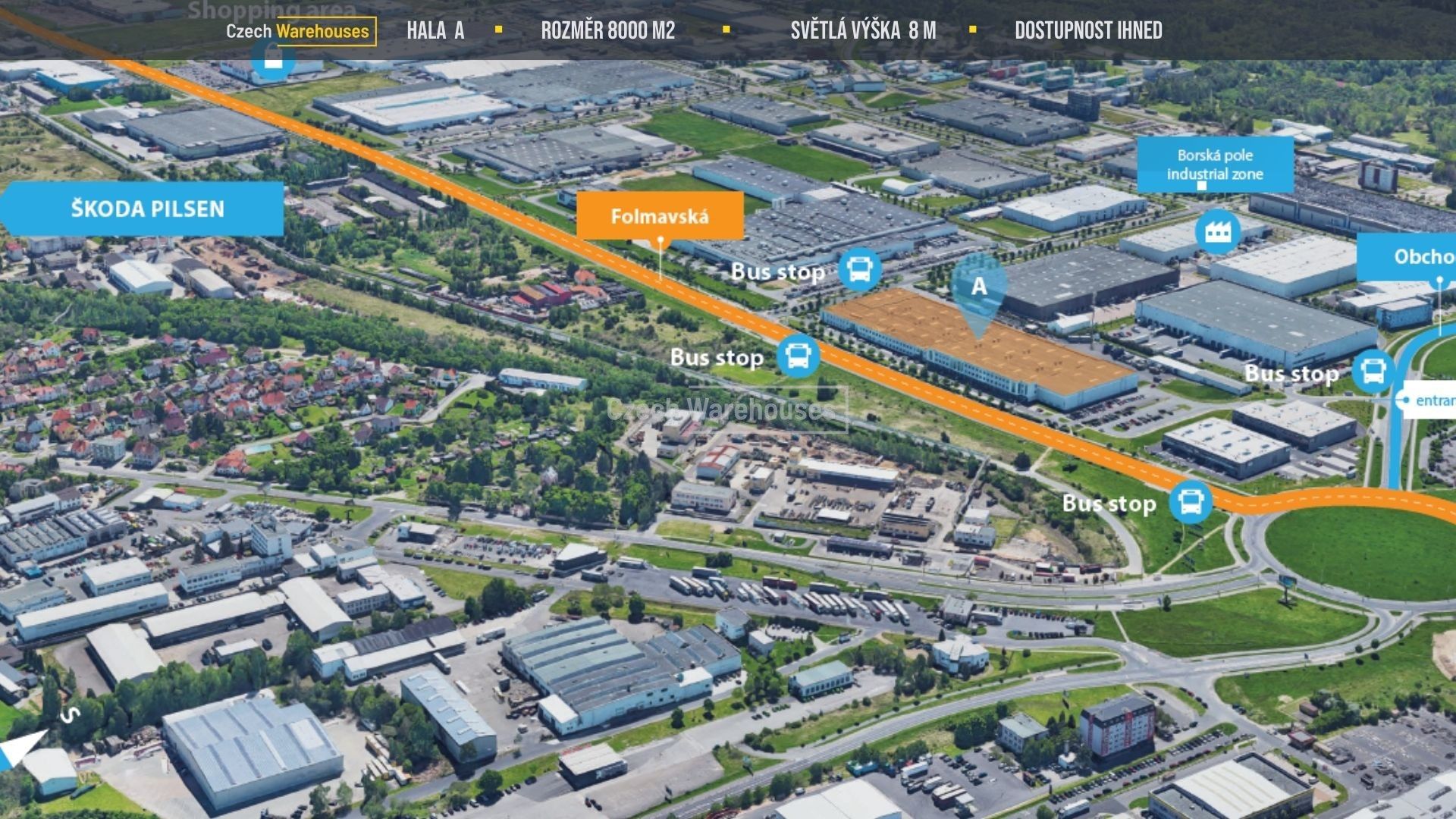 Sklady, Plzeň, 8 m²