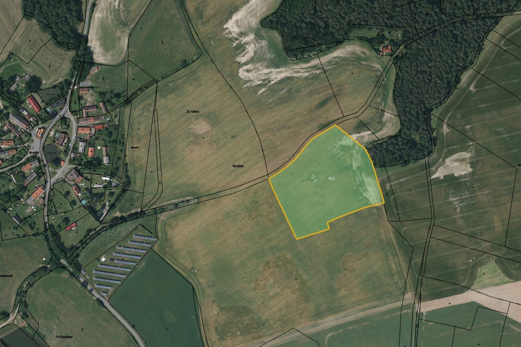 Zemědělské pozemky, Hlohovice