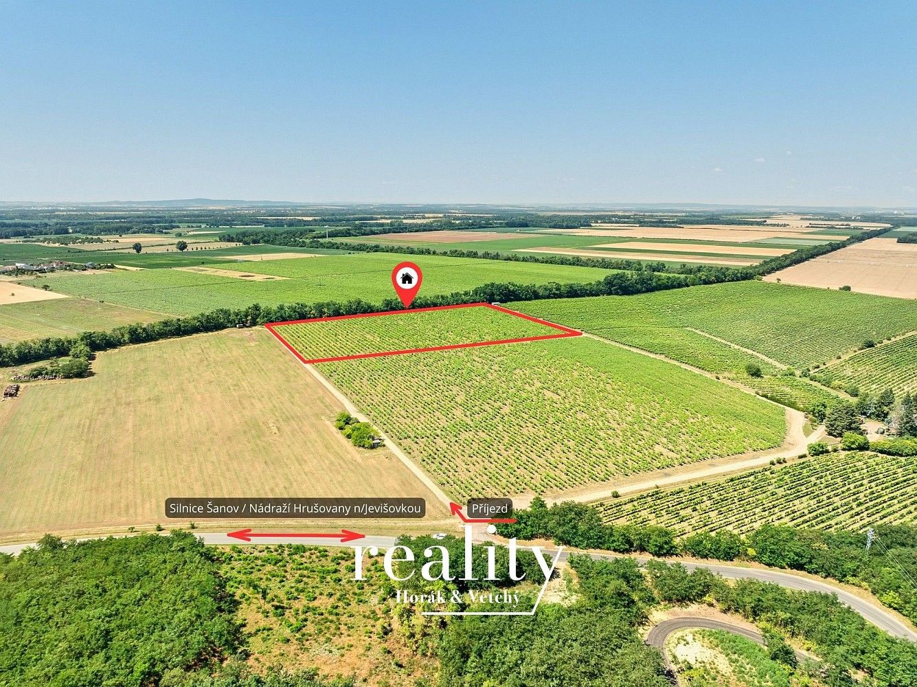 Prodej zemědělský pozemek - Šanov, okres Znojmo, Jihomoravský kraj - 2
