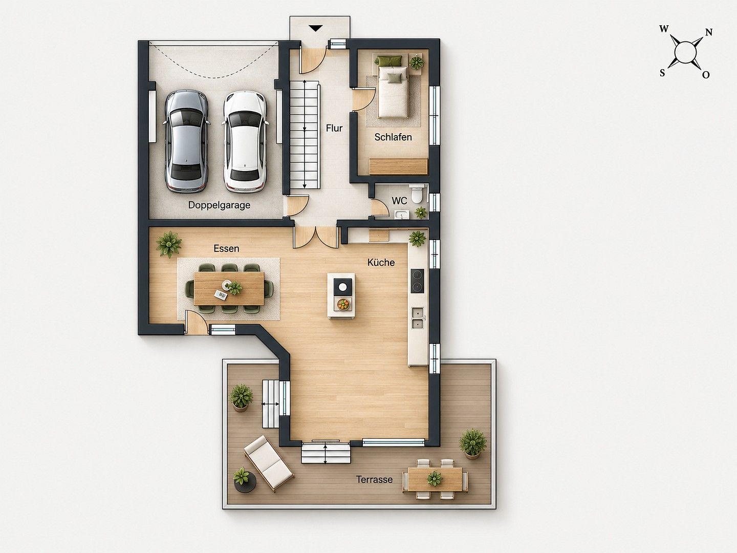 Rodinné domy, Rohrdorf Thansau Bayern 83101, 261 m² - 1