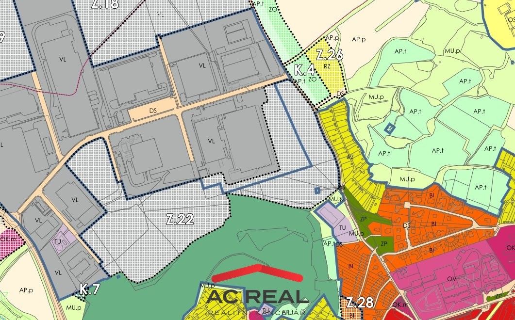 Komerční pozemky, Kadaň, 21 910 m²