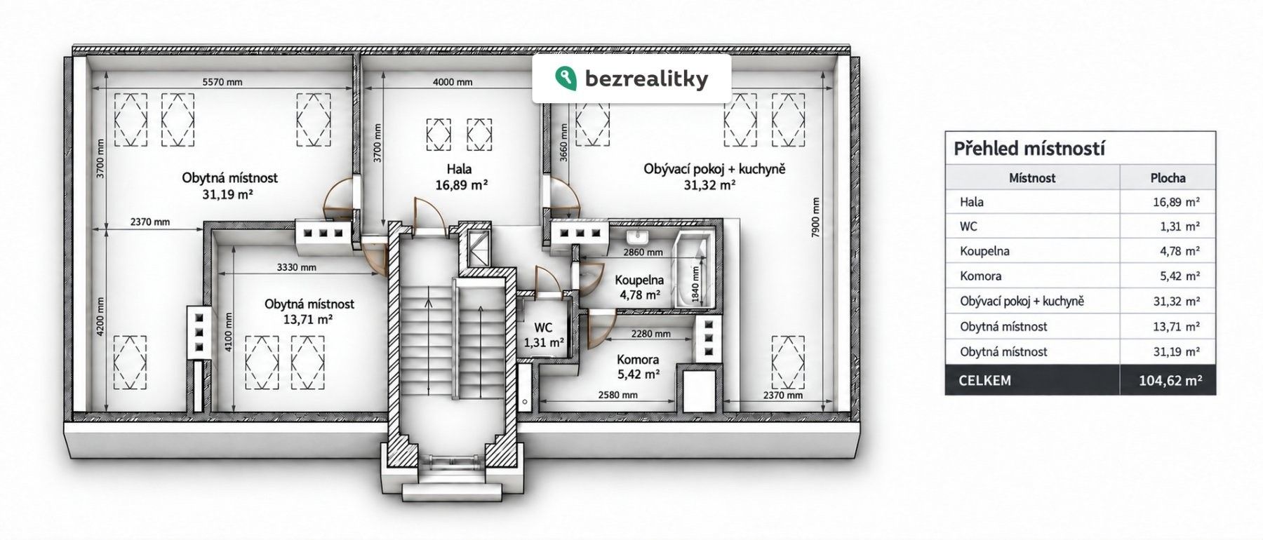 3+kk, Stochovská 689, Praha Ruzyně, 105 m² - 2