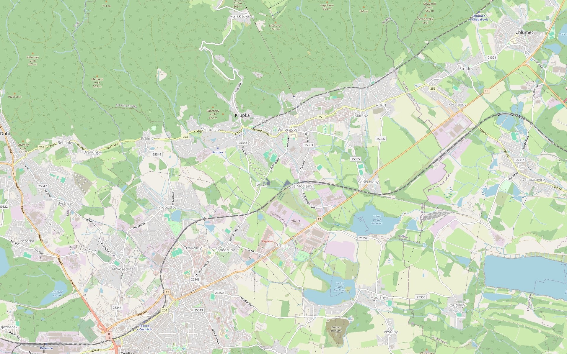 Zemědělský pozemek · 50 308 m² · Krupka - 4