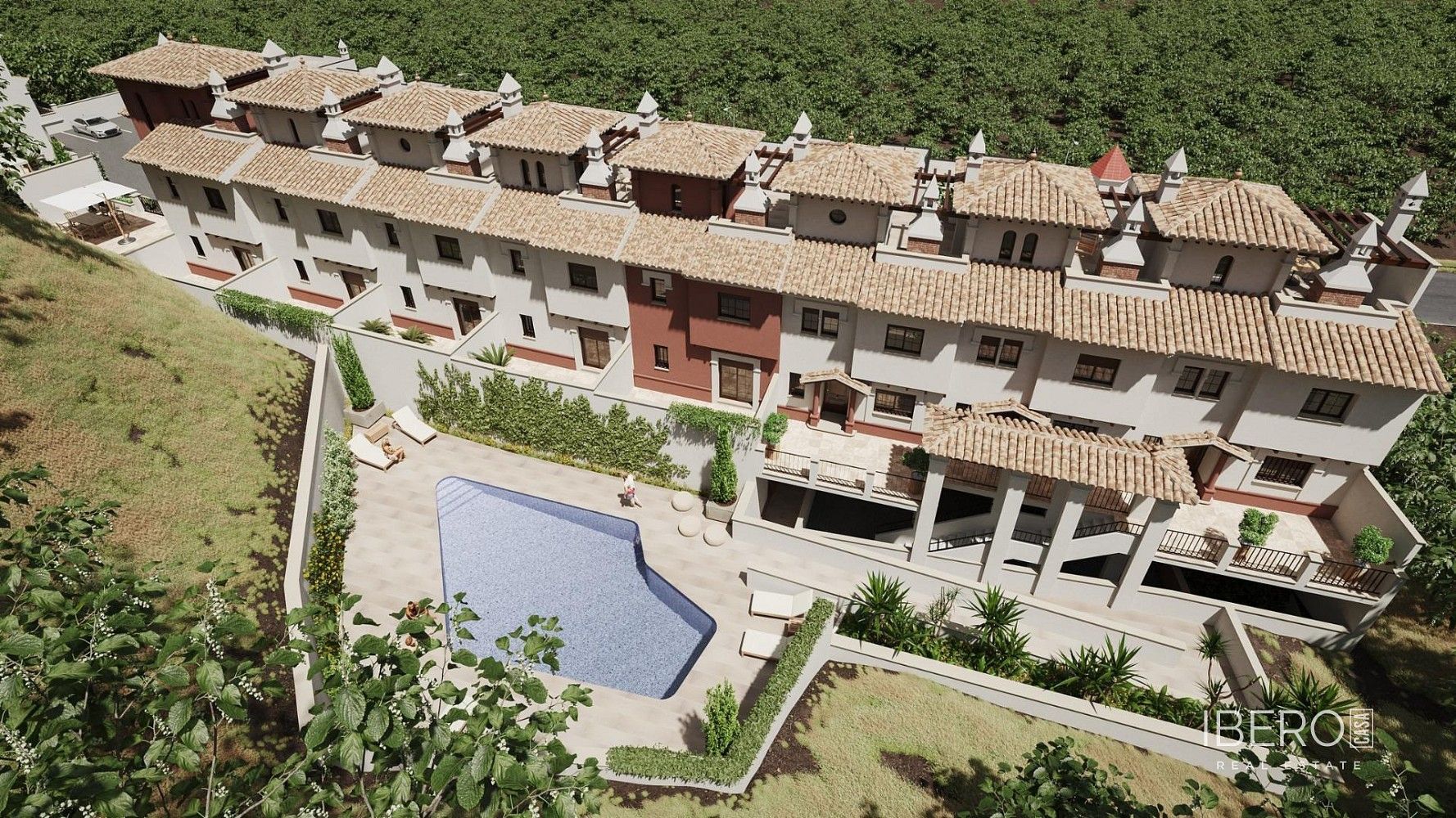Rodinné domy, Almuñecar, Španělsko, 130 m² - 2