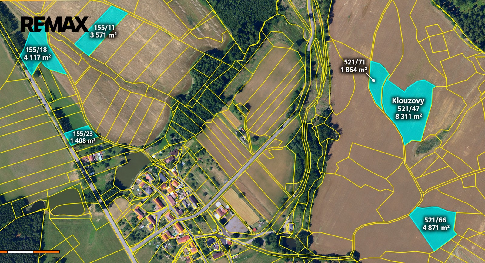 Prodej zemědělský pozemek - Chotěboř, 46 277 m² - 5