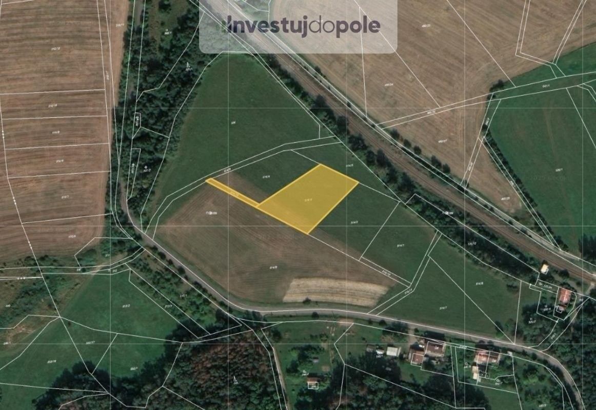 Zemědělské pozemky, Vrbatův Kostelec, 2 533 m²