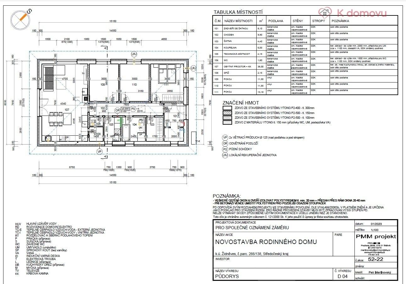 Prodej rodinný dům - Židněves, 111 m² - 5