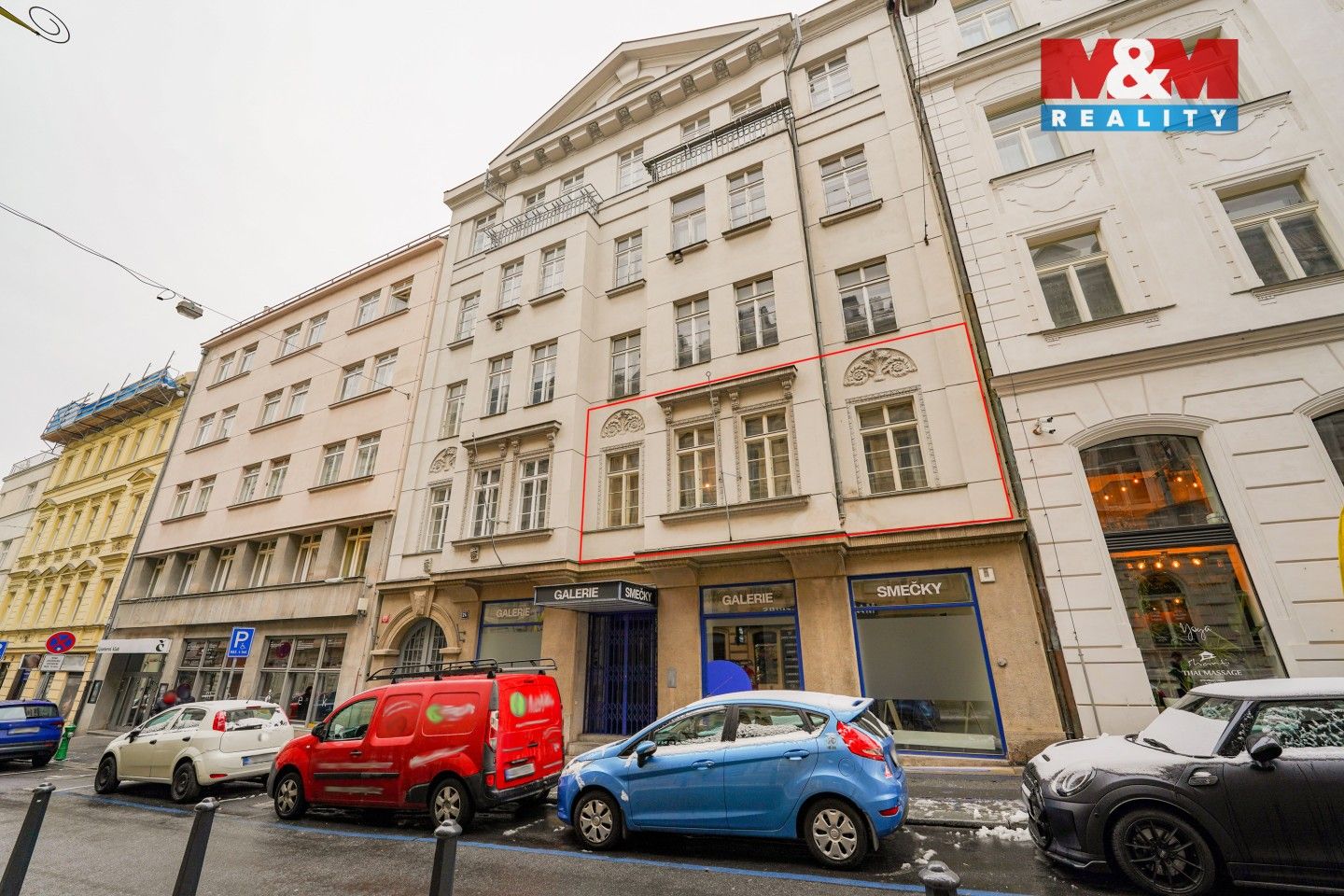 Prodej byt 2+kk - Ve Smečkách, Praha, 89 m²