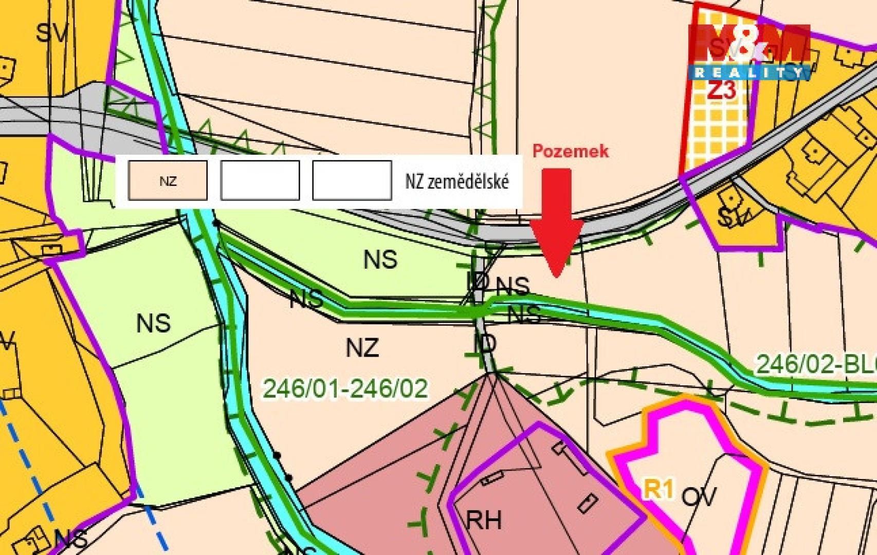 Zemědělské pozemky, Žďár, Ždírec